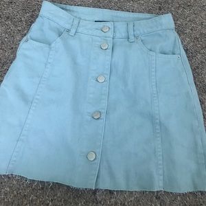 Lulus Jean skirt